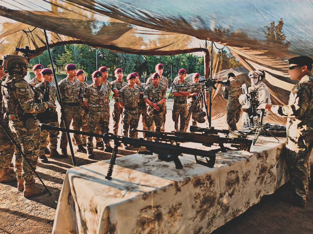 Intercambio profesional entre la Agrupaciu00f3n Especial de Montau00f1a y el Royal Gurkhas Regiment Firma Cazador Andino Chile 004