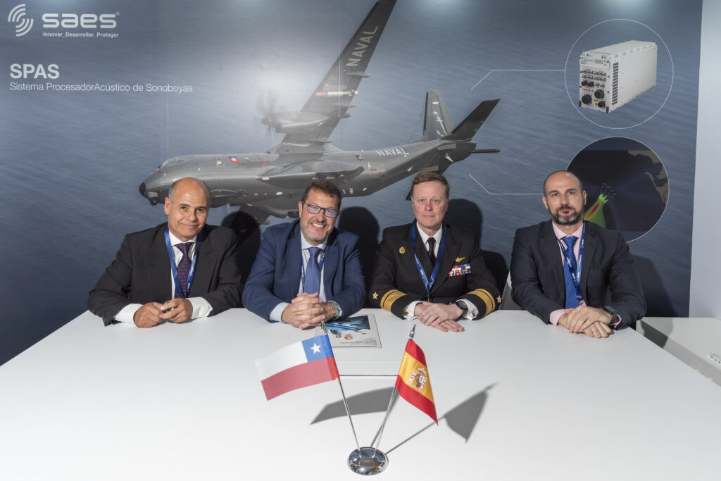 Firma de acuerdo de sostenimiento de SPAS en Exponaval 2024 Firma SAES