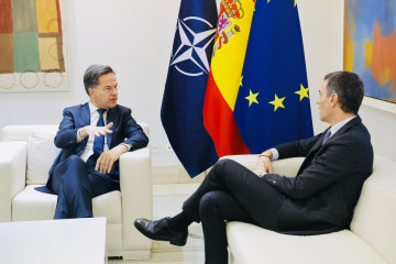 Reunión entre Rutte y Sánchez en Madrid