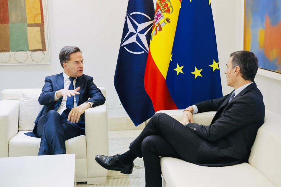 Reunión entre Rutte y Sánchez en Madrid