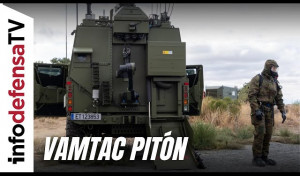 Los especialistas en defensa NBQ del Ejército de Tierra comienzan a operar con el nuevo Vamtac Pitón