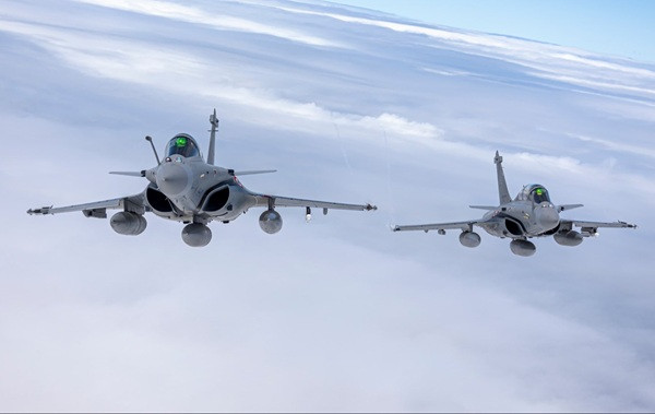 Rafale FuerzaAereaFrancia OperacionBUBO2025 mar2025 GuyanaFrancesa FuerzasArmadasenGuyana