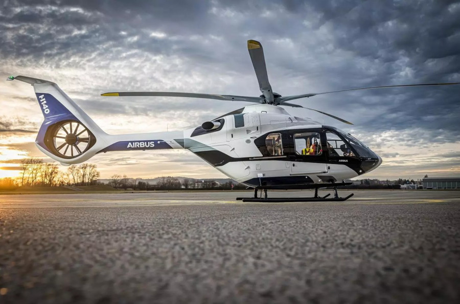Helicóptero H140. Foto. Airbus Helicopters