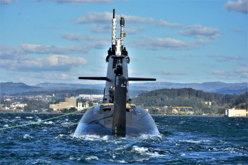 Submarino S81 en Marín
