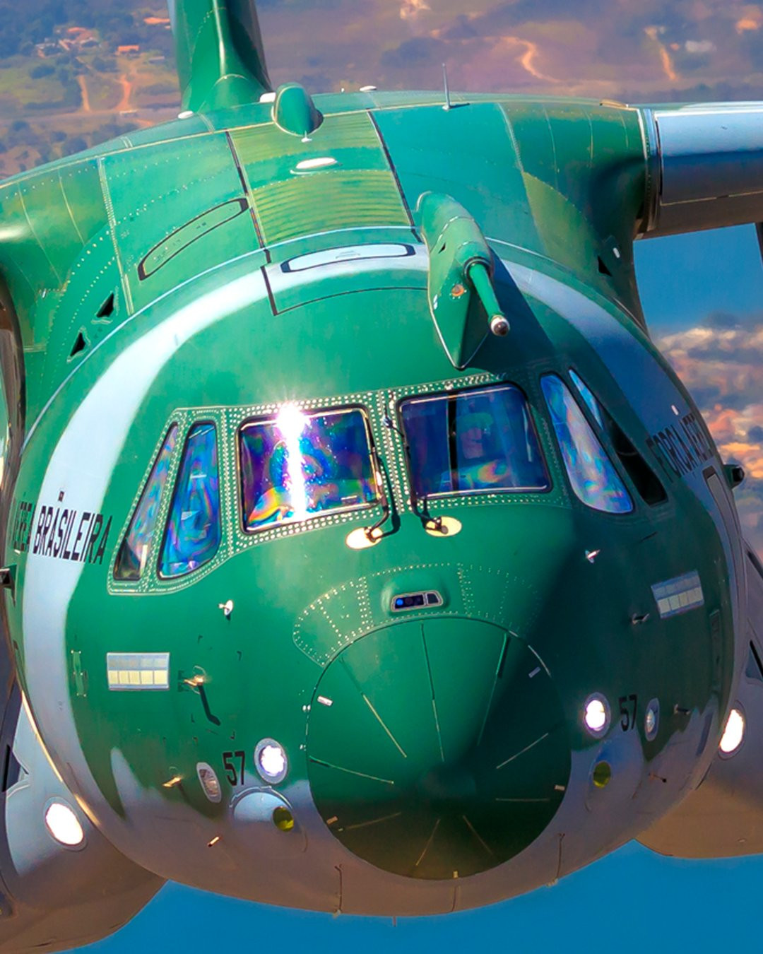 KC390 front embraer