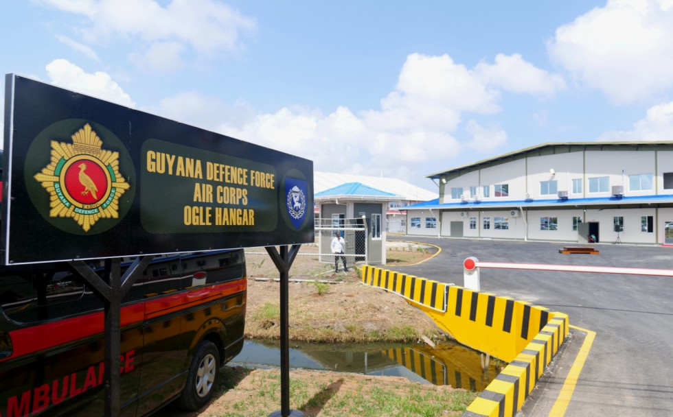 Guyana FzaDefensa Ogle Hangar GDF