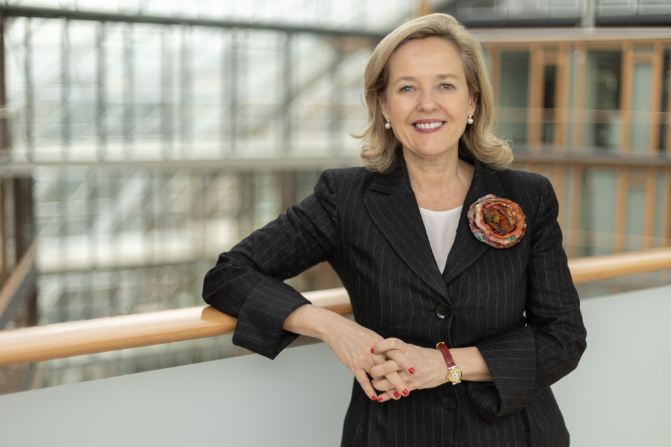 Nadia Calviño, presidenta del Banco Europeo de Inversiones. Foto. BEI