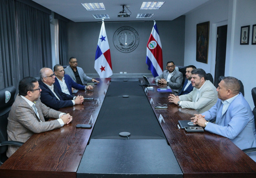 Autoridades de Seguridad de Costa Rica y Panamá se reúnen para fortalecer la seguridad en acciones conjuntas
