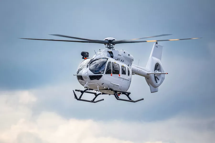 Helicóptero H145M. en vuelo Foto Airbus Helicopters