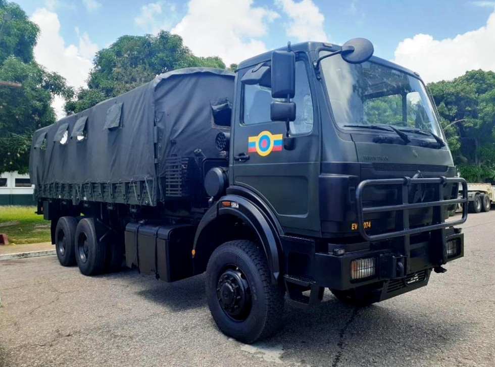 Venezuela Ejercito 6x6 Beiben 2629 EV