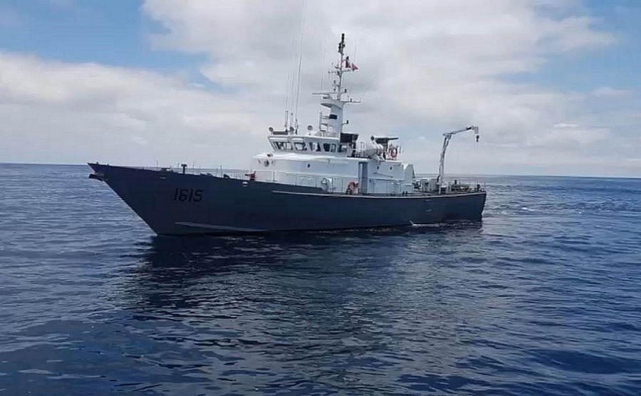 Lancha de servicio general LSG 1615 Arica Firma Armada de Chile