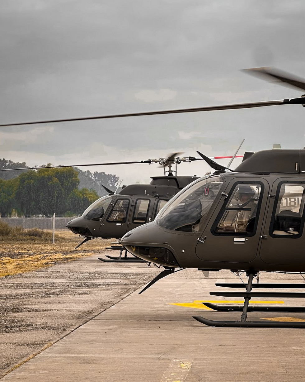 Llegada Bell 407GXi