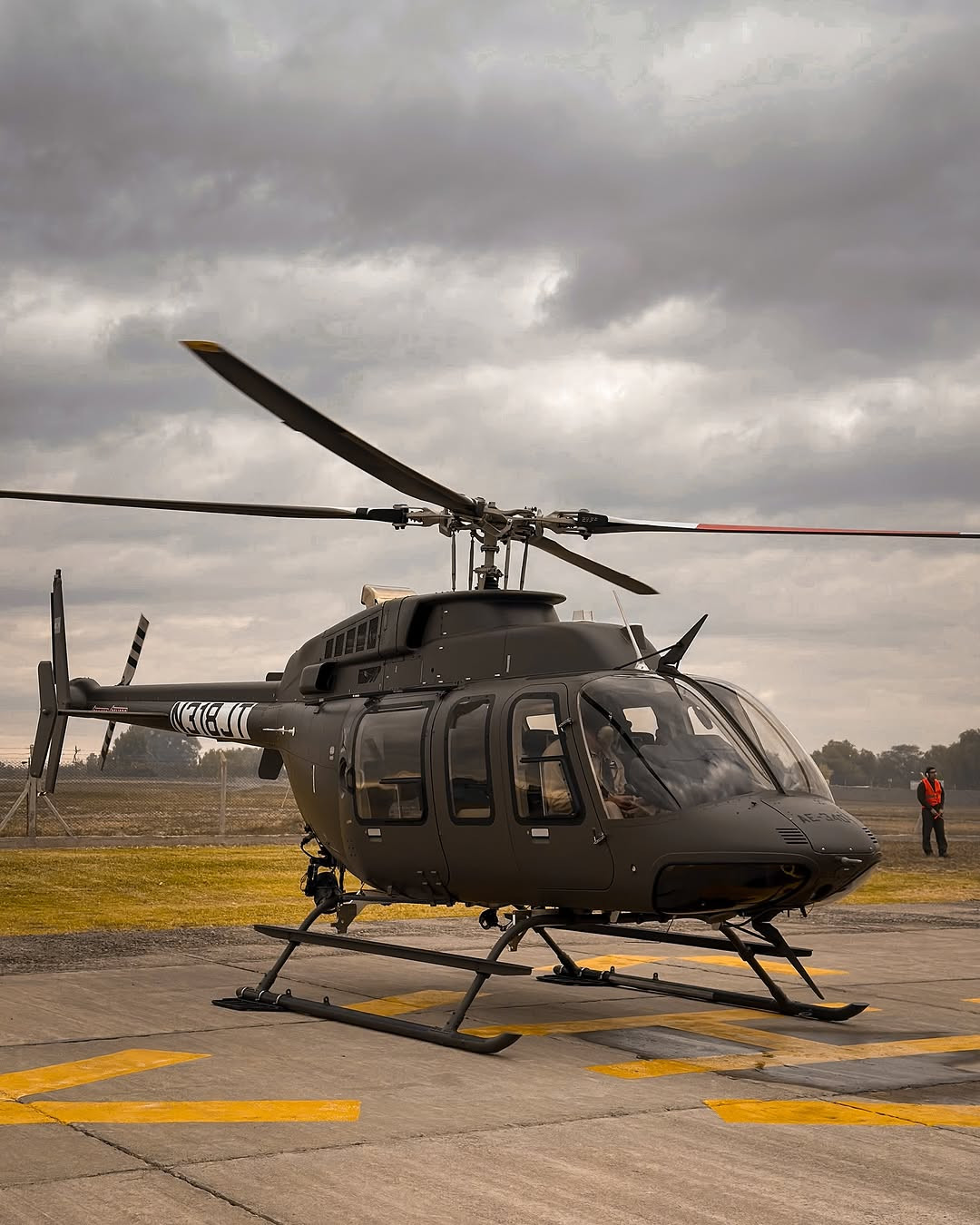 Llegada Bell 407GXi 1