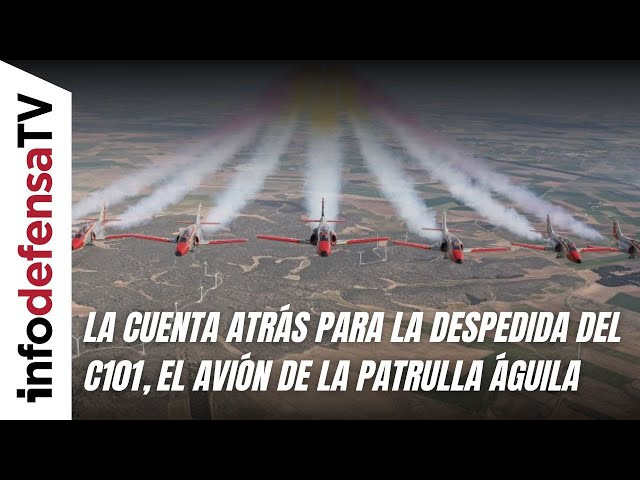 Comienza la cuenta atrás para la despedida del C101, el mítico avión español de la Patrulla Águila
