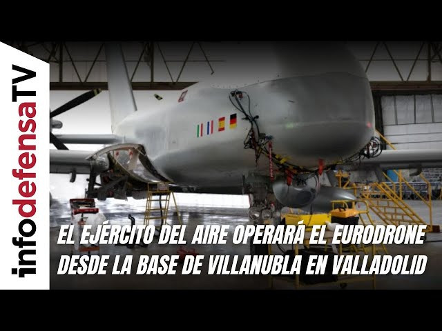 El Ejército del Aire operará el futuro Eurodrone desde la base de Villanubla en Valladolid