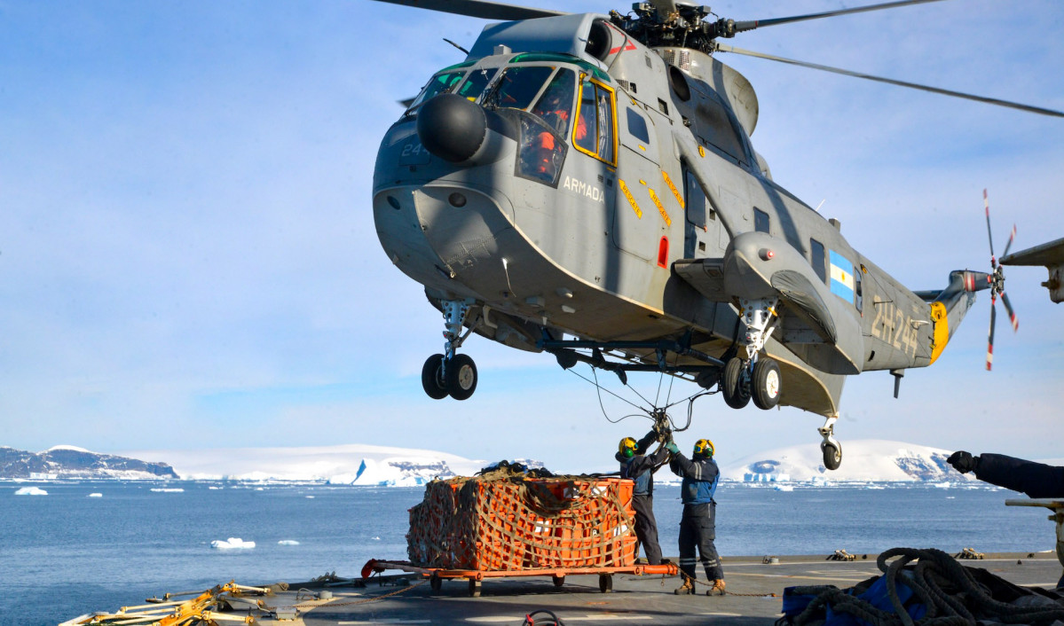 Sea King en Petrel