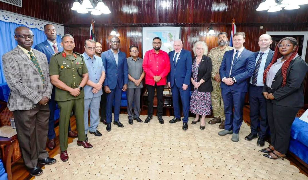 Guyana Defensa ReinoUnido Office of the President 