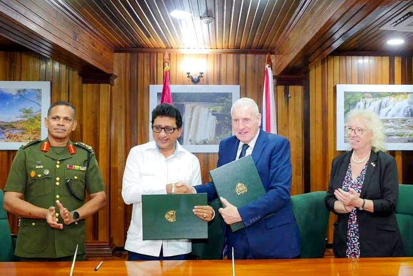 Guyana Defensa ReinoUnido Office of the President