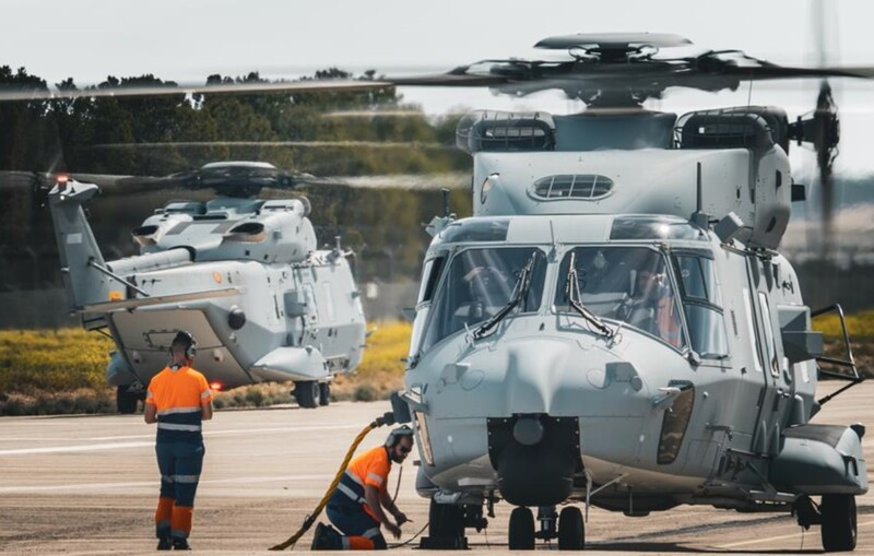 Primeros NH90 de la Armada