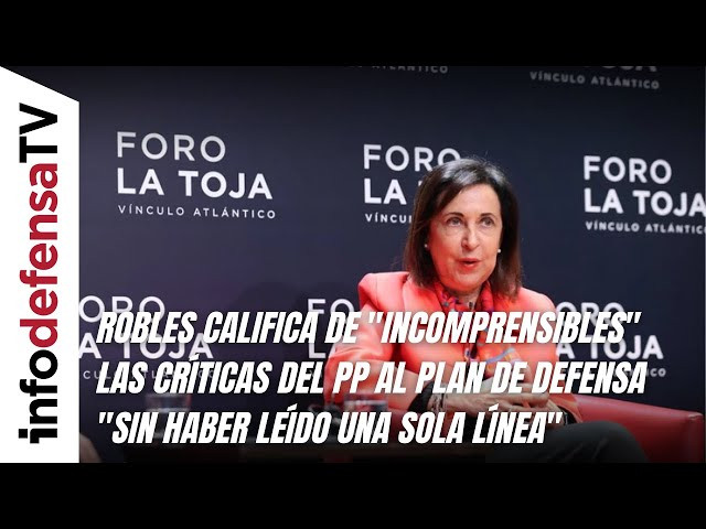 Robles califica de 