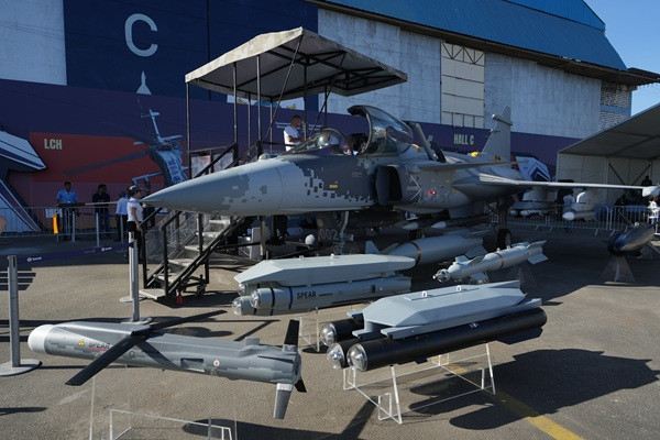 GripenFSR AeroIndia2025 feb2025 SaabIndia 600px