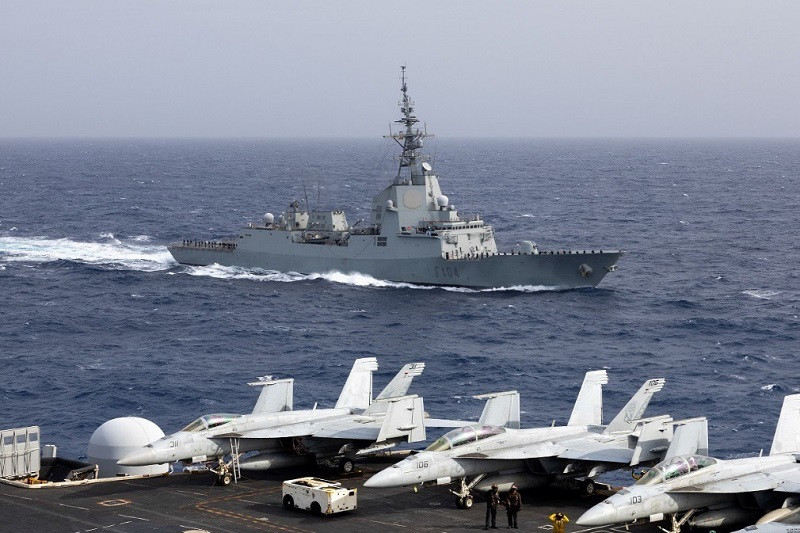 F 104 Integrada con unidades OTAN