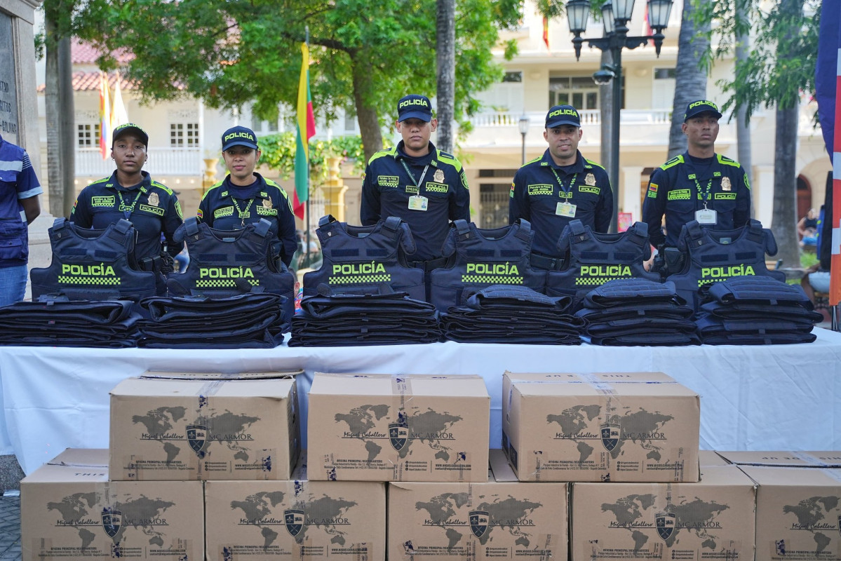 Chalecos 2, foto Gobernacion de Bolivar