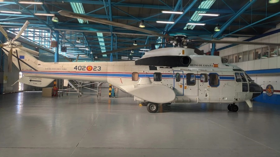 Helicóptero super puma