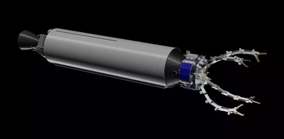 Una startup desarrolla un vehículo para defender satélites y limpiar basura espacial