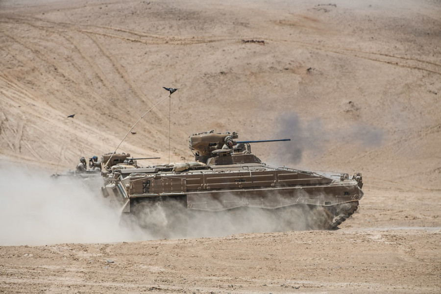 Carro Marder 1A3 Firma Ejército de Chile