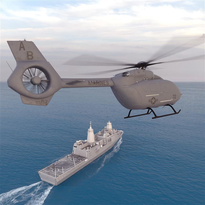 Airbus US Space & Defense integra nuevos sistemas de autonomía en su conector logístico MQ-72C