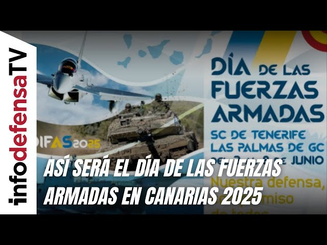 Así será el Día de las Fuerzas Armadas en Canarias 2025
