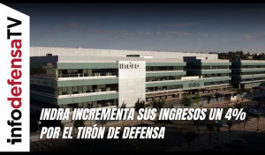 Indra incrementa sus ingresos un 4% en el primer trimestre del año por el tirón de Defensa