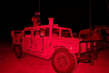 Vehículo Humvee 4x4 Firma Brigada Motorizada N°4 Rancagua del Ejército de Chile 004