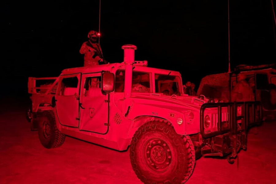 Vehículo Humvee 4x4 Firma Brigada Motorizada N°4 Rancagua del Ejército de Chile 004