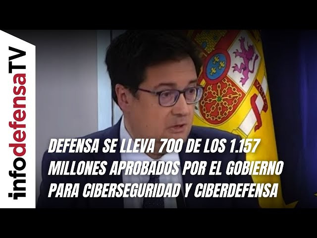 Defensa recibe 700 millones del total aprobado por el Gobierno para ciberseguridad y ciberdefensa