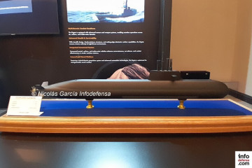 Submarino de ataque Hanwha Ocean 2000 en Korea Defense Day 2025 Firma Nicolás García