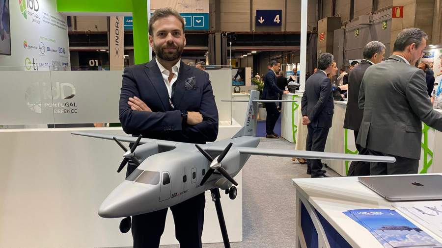 EEA Aircraf LUS 222 Portugal Feindef 2025. Foto. Ginés Soriano Forte   Infodefensa