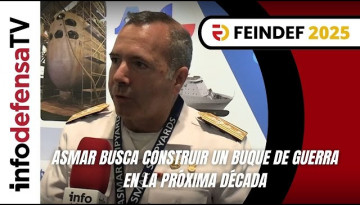 Feindef 2025 |  Asmar busca construir un buque de guerra en la próxima década