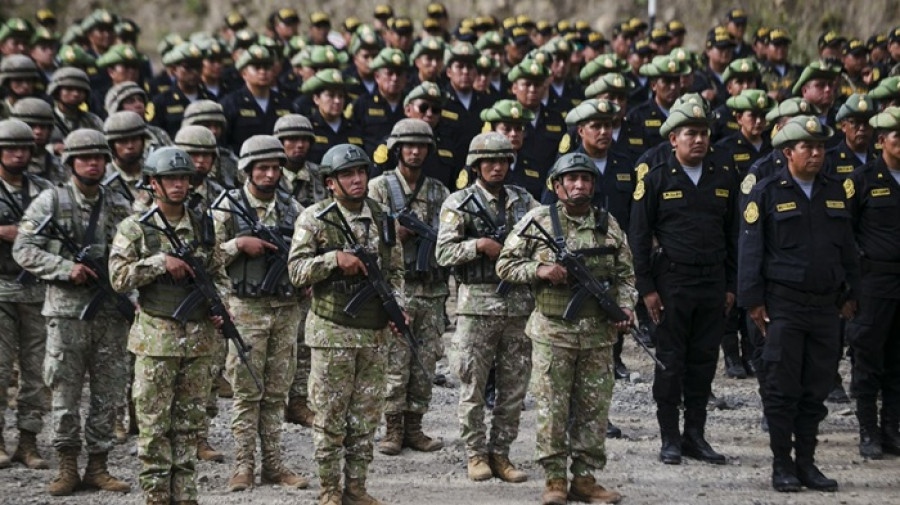 DespliegueMilitar Policial Pataz may2025 MinDefPeru