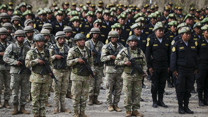 DespliegueMilitar Policial Pataz may2025 MinDefPeru