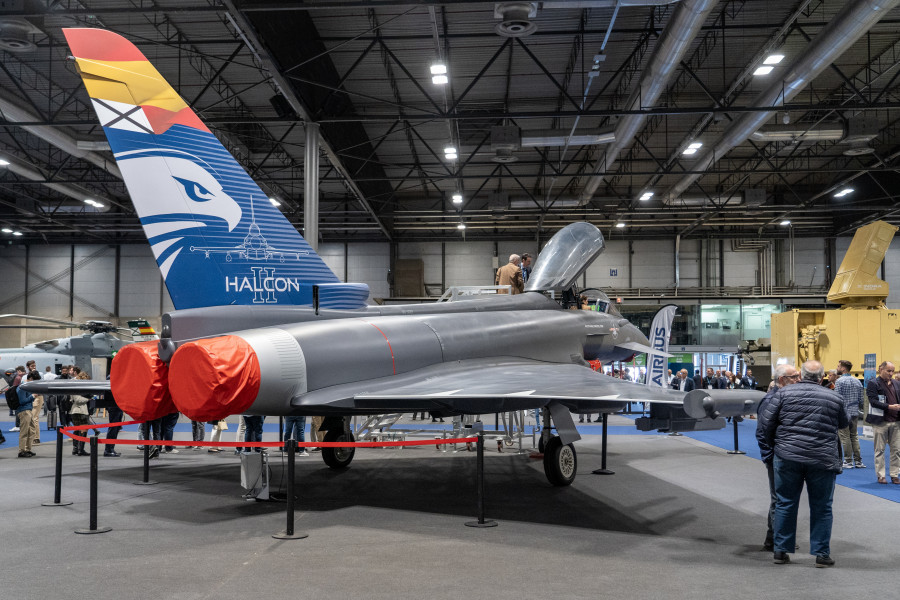 FEINDEF 2025 Eurofighter Mock Up 02 DS GET CY AM 20250511 FEINDEF DAY1 Ambience Static 4