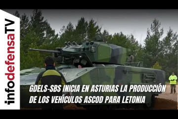 GDELS-SBS inicia en Asturias la producción de los vehículos Ascod para Letonia