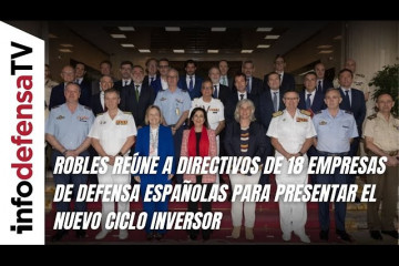 Robles reúne a directivos de 18 empresas de defensa españolas para presentar el nuevo ciclo inversor