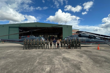 BlackHawk UH 60A PNPrecibe3unidades 20may2025 Pucallpa PNP 700px