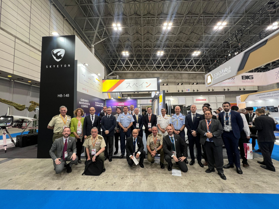 Delegacion de España en DSEI Japan