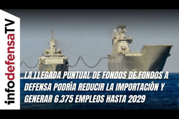 La llegada puntual de fondos a Defensa reduciría la importación y generar 6.375 empleos hasta 2029