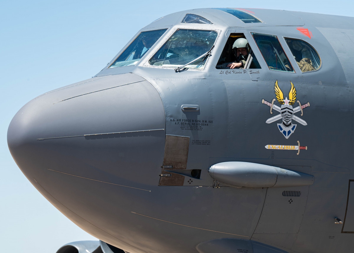 Bombardero B52 en Moron I
