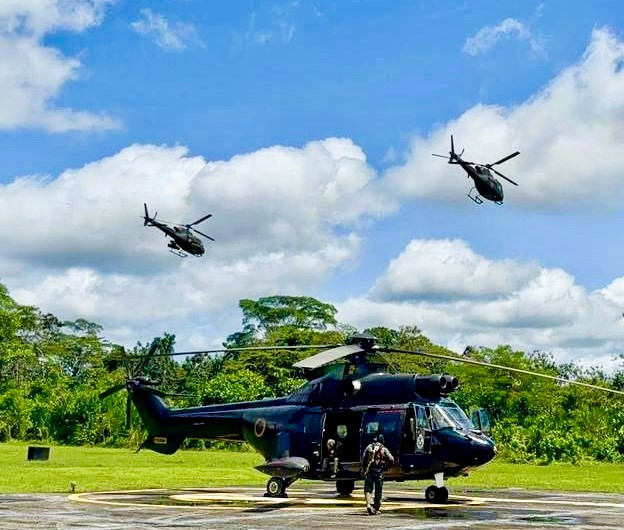 Super Puma Ecuador 2, foto Ejercito Ecuatoriano