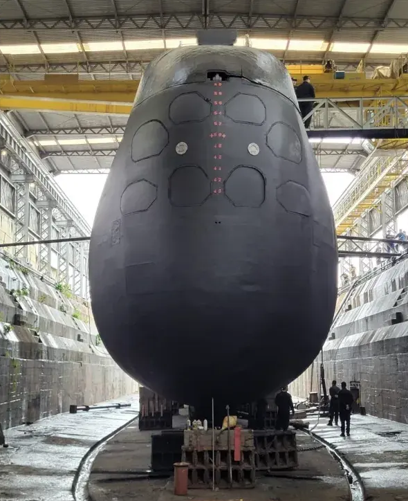 Desdocagem Submarino Tupi2a